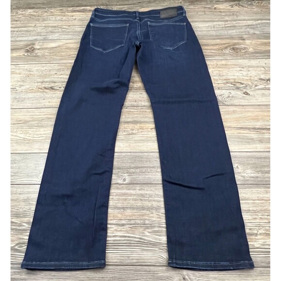 Mavi Mens Zach Straight Leg Jeans Blue 32/32 Denim Mid Rise 5 Pocket Medium Wash - Picture 2 of 14